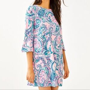 NWT Lilly Pulitzer Pink Tropics Tint Ophelia Dress
